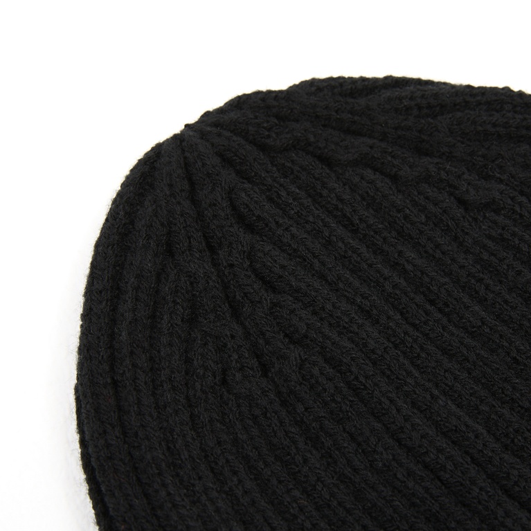 Rib-knit beanie "Sotar" Black 2